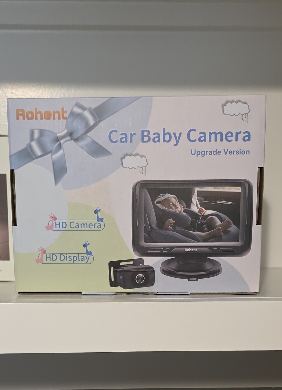Car Baby Camera - Black HD Monitor & Camera NIB!